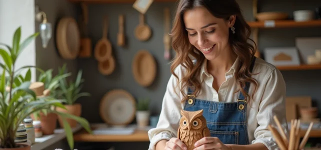 Découvrez l’univers original d’Owly Mary : créations artisanales et décoration unique Découvrez l’univers original d’Owly Mary : créations artisanales et décoration unique